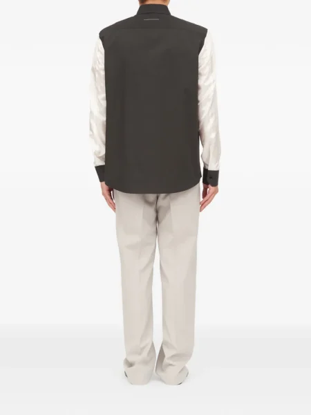 Дълго риза Mm6 Maison Margiela черно