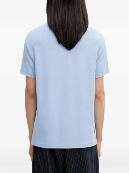 Pólóing Lacoste autogrammal kék