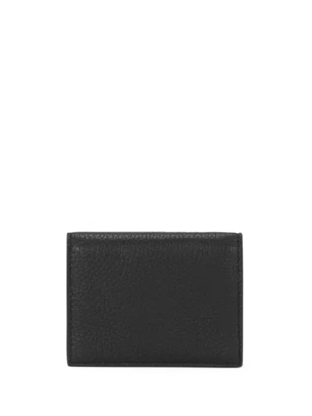 Kožená peněženka Dolce & Gabbana černá