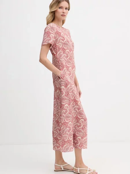 Weekend Max Mara rochie de mătase CRESPO