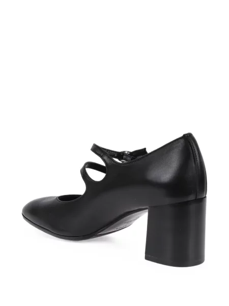 Pantofi cu toc Carel Paris cu bretele negru