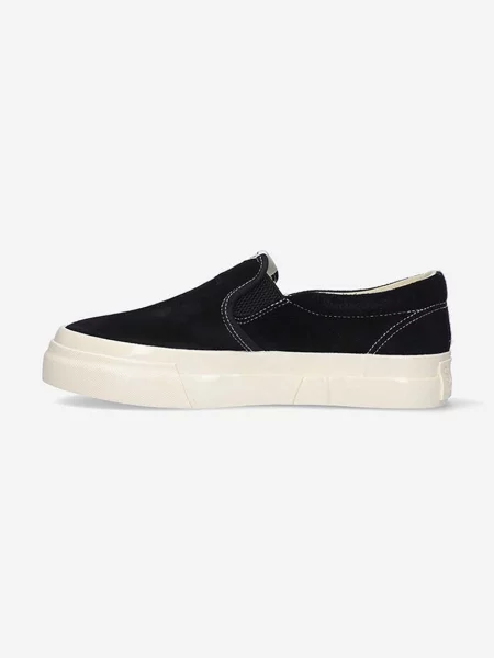 Semišové tenisky Stepney Workers Club Lister Suede černé