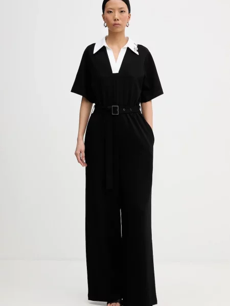 Karl Lagerfeld Salopeta negru alb