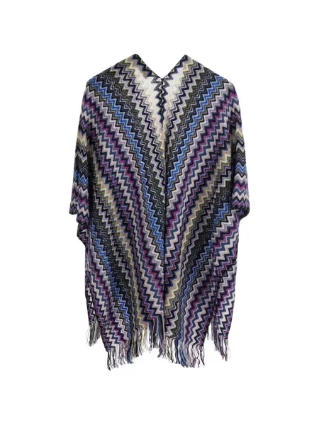 Paltas Missoni su kutais mėlyna