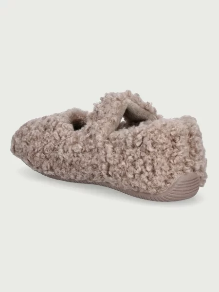 Verbenas női papucs YINA CURLY bézs