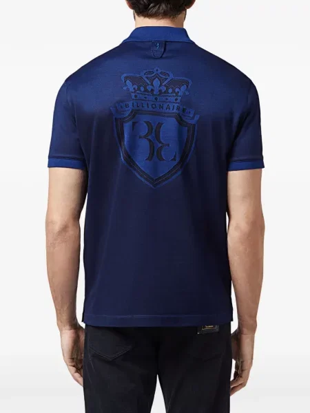 Tricou polo Billionaire albastru