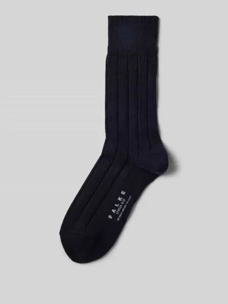Falke Skarpety Lhasa Rib Z Wełną Merino blau