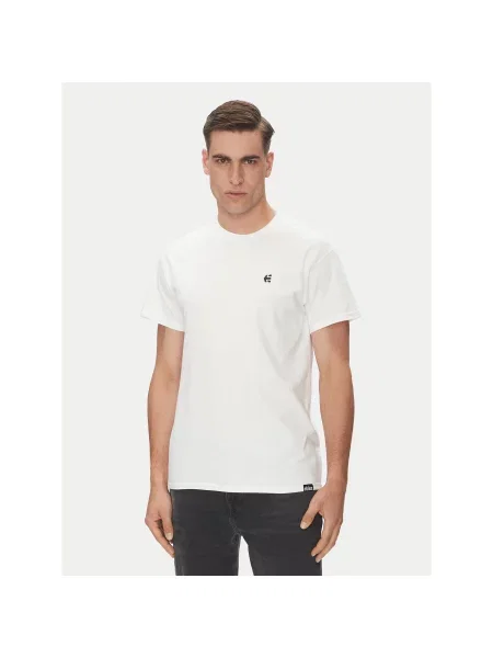 Etnies Majica Team Emroidery Regular Fit bela