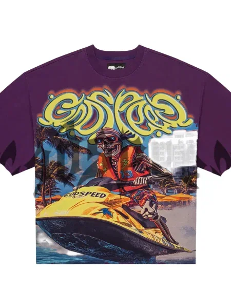 Tricou Godspeed violet