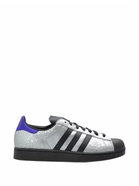 Sneakerși Adidas Spezial din dantelă cu șireturi gri