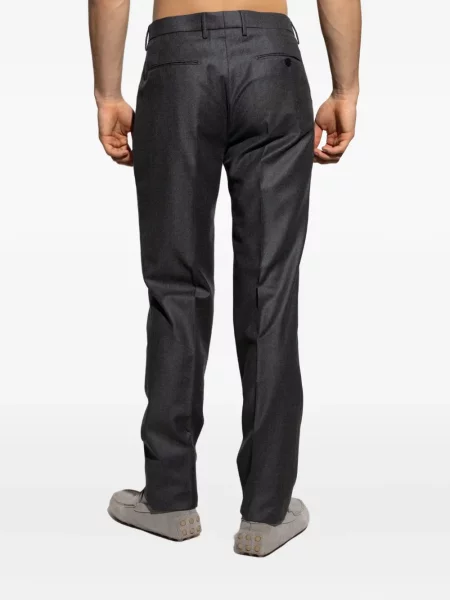 Pantaloni Etro plisate gri
