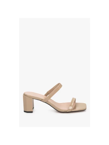 Мюли Estro бежевые