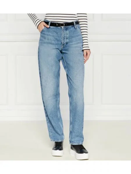 CALVIN KLEIN JEANS Blugi | Straight fit albastru