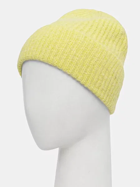 Peak Performance beanie kapa z volno Woolblend Hat rumena