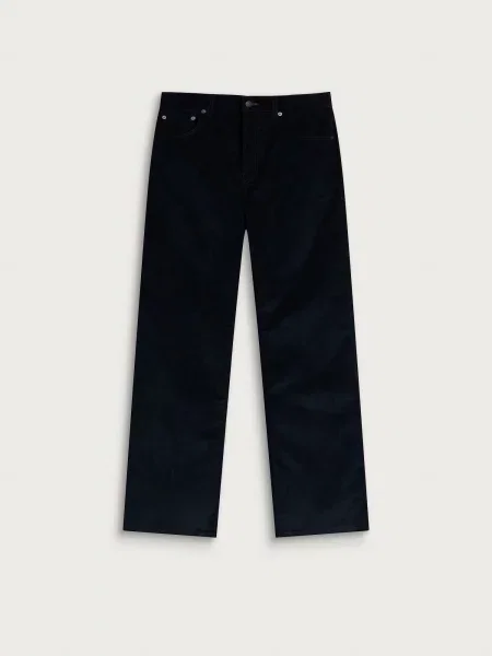 Spodnie Acne Studios granatowe