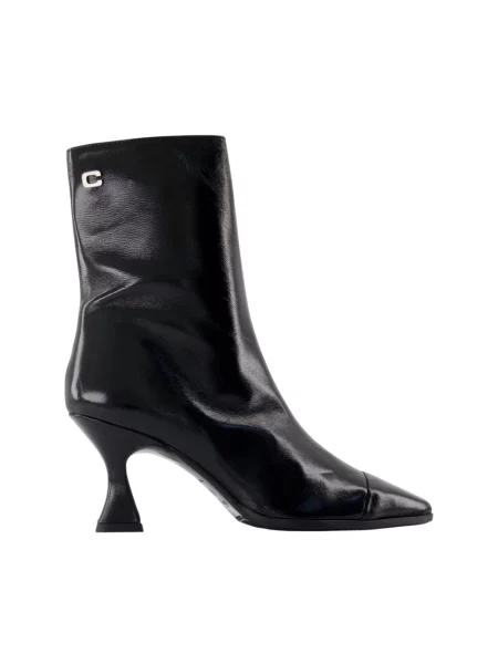 Buty do kostki Carel skórzane czarne