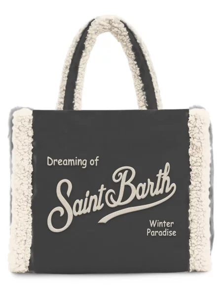 Geantă shopper Mc2 Saint Barth negru