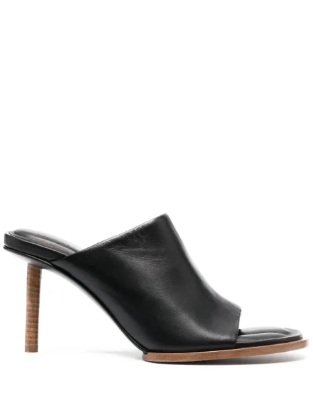 Papuci tip mules Jacquemus negru