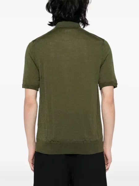 Tricou polo Comme Des Garçons Homme Deux tricotate verde