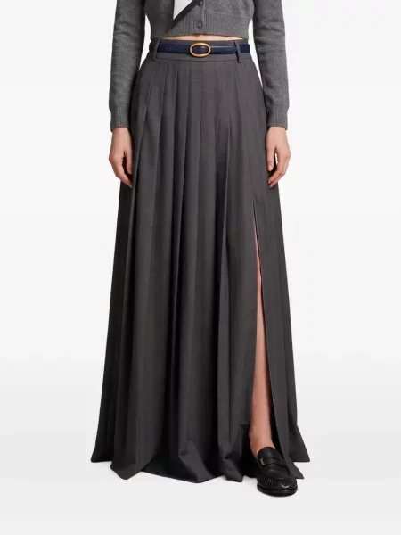 Fusta maxi Sutton New York gri