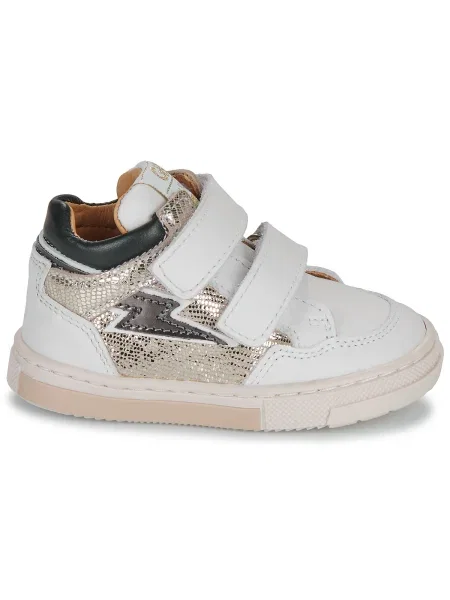 Členkové topánky Gbb biela