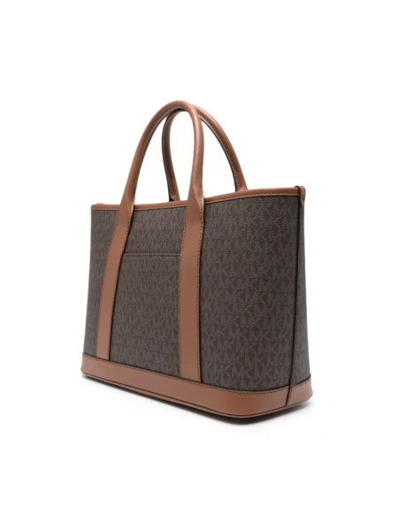 Torebka Michael Kors z logo brązowa