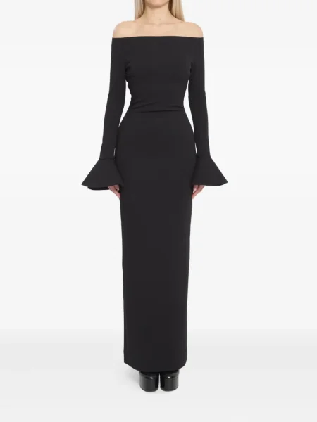 Rochie maxi Solace London de costum negru