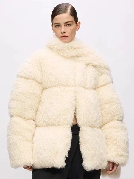 Karl Lagerfeld kurtka Karl Lagerfeld Studio przejściowa beżowy