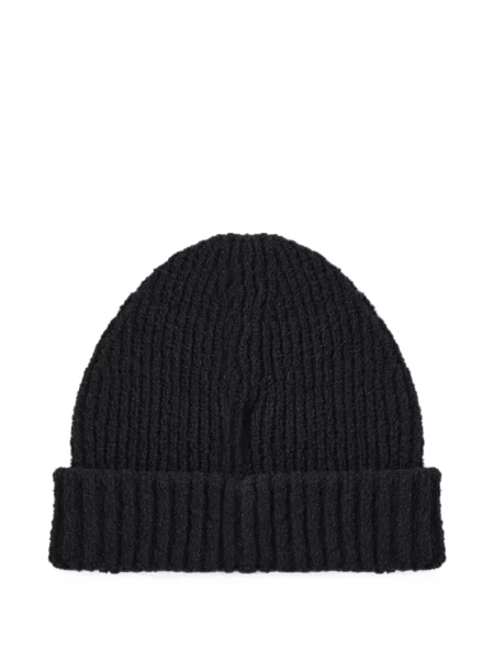 Bouclé căciulă Stone Island cu strasuri negru