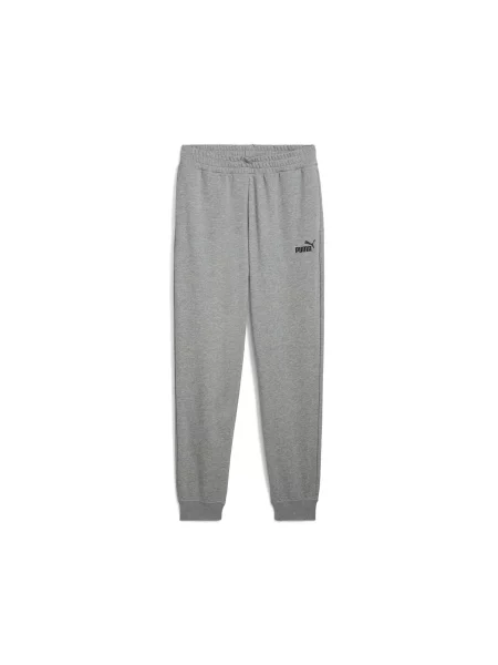 Spodnie dresowe Essentials z logo No. 1 PUMA szare
