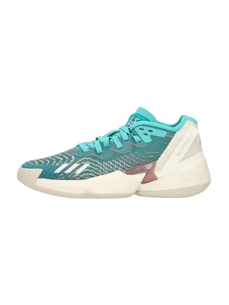 Sneakersy Adidas do koszykówki zielone