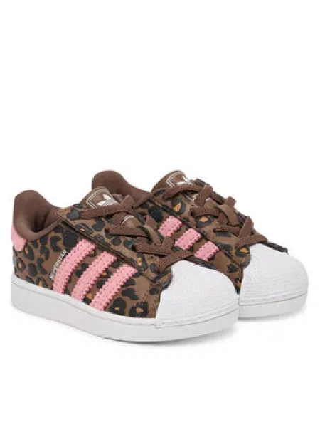 Adidas Sportcipők Superstar II Comfort Closure Elastic Lace barna