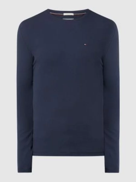 Longsleeve Tommy Jeans granatowy