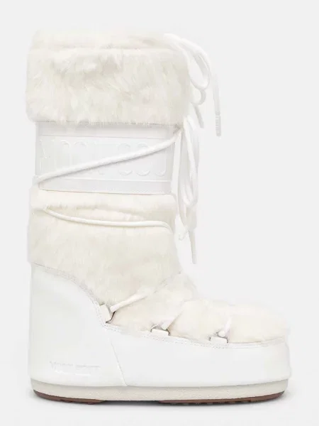 Moon Boot śniegowce MB ICON FAUX FUR biały