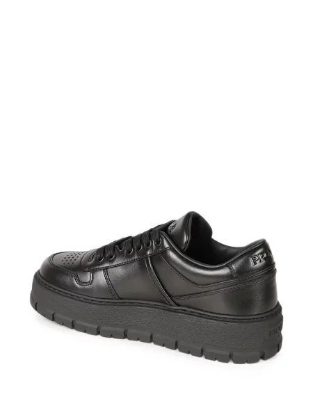 Sneakerși Prada din piele negru