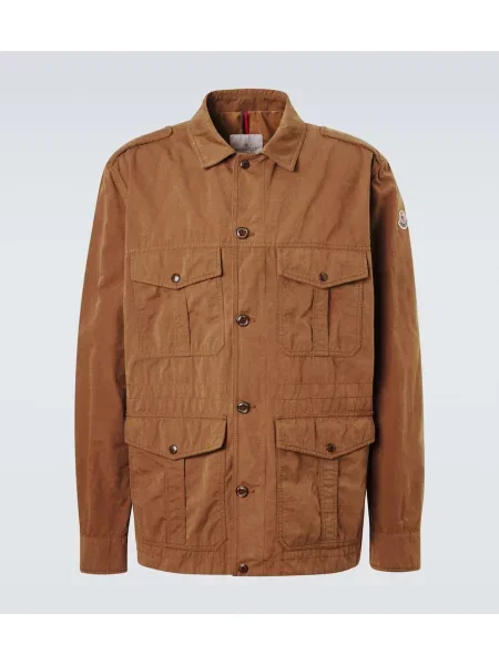 Geacă Moncler maro