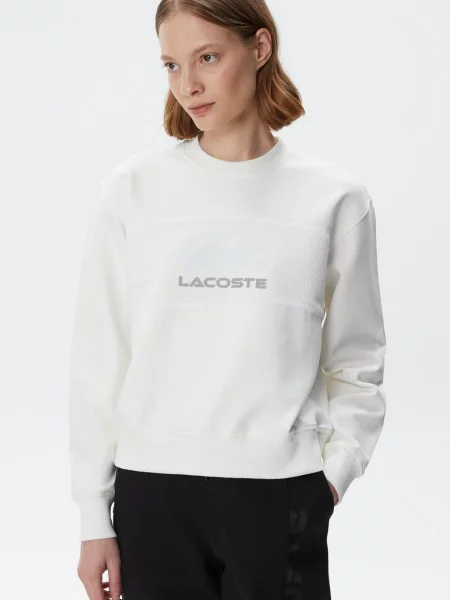 Толстовка Lacoste белая