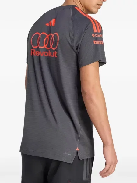 Rochie Adidas cu dungi cu imagine alergare negru
