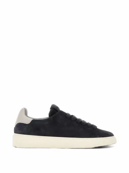 Sneakerși D.a.t.e. din piele de căprioară albastru