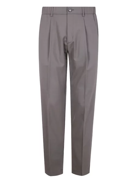 Pantaloni plisați Herno gri