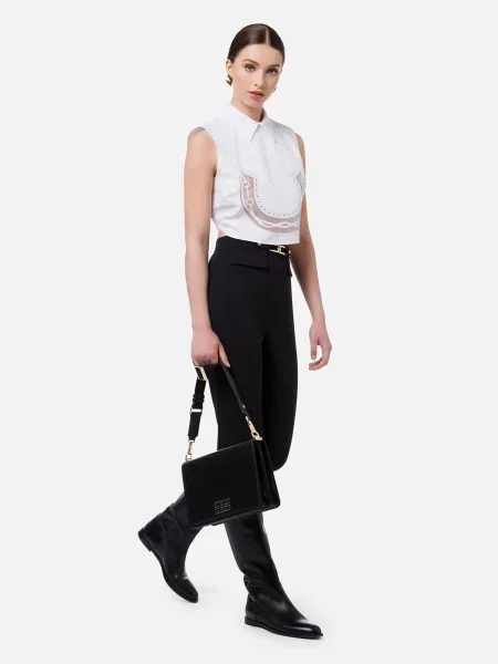 Топ Elisabetta Franchi білий