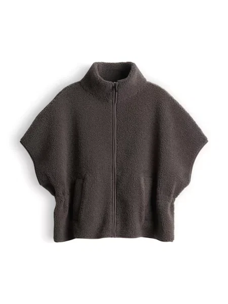 Someday Jachetă fleece Ukara pământiu