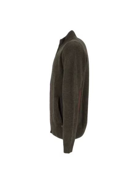Sweter Barbour wełniany zielony