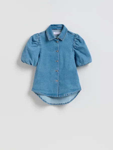 Рубашка Reserved синяя