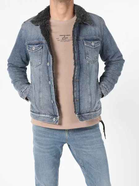 Куртка Colin's голубая