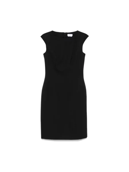 Sukienka Alexander Mcqueen bez rękawów czarna