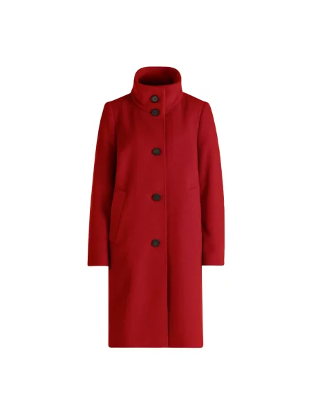 Płaszcz Betty Barclay wełniany elegancki czerwony