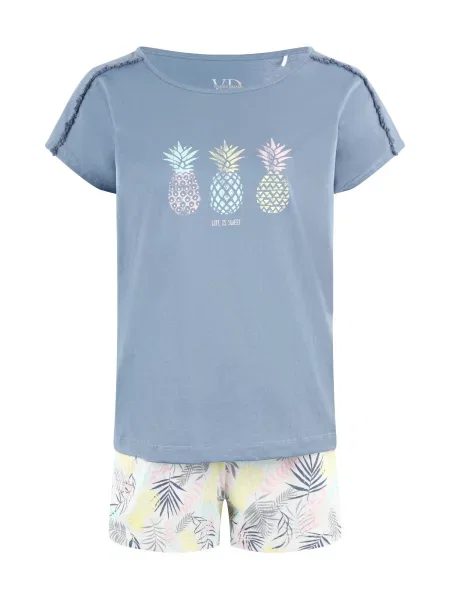 VIVANCE Pantaloni scurți Pineapple / mai multe culori albastru