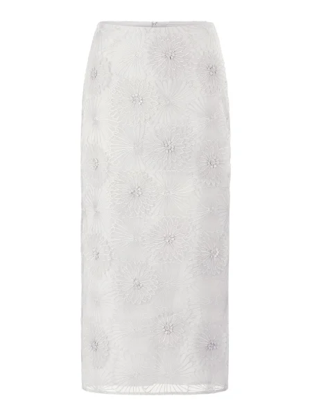 Rich & Royal Fustă alb