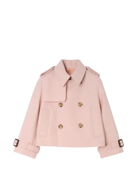 Trenčas Burberry rožinė
